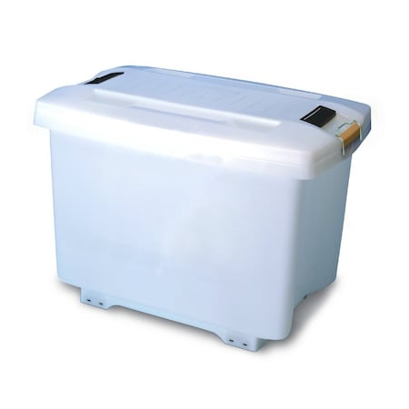 Araven FOOD BOX LARGE W/LID, STACKABLE W/WHEELS, 18.5GAL 01870